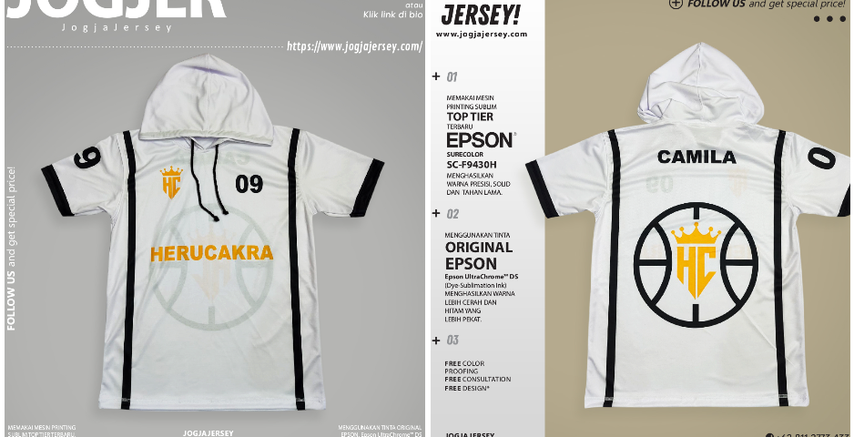 Kaos Jersey Jogja jersey
