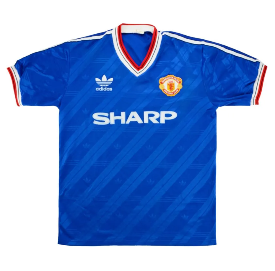 Jersey ketiga Manchester United 1986-88
