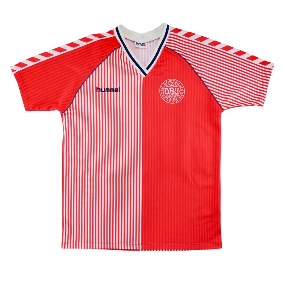 Seragam kandang Denmark 1986-1988