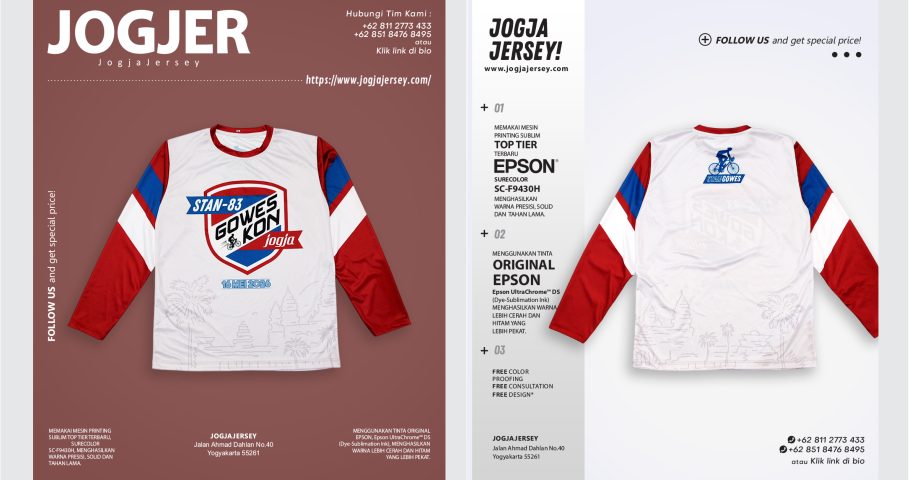 jogja jersey - jersey satuan